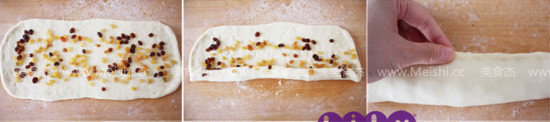 Grape Roll Bread recipe