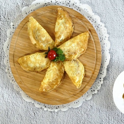 Fried Egg Dumplings recipe