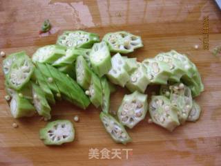 Fried Shrimp with Okra recipe