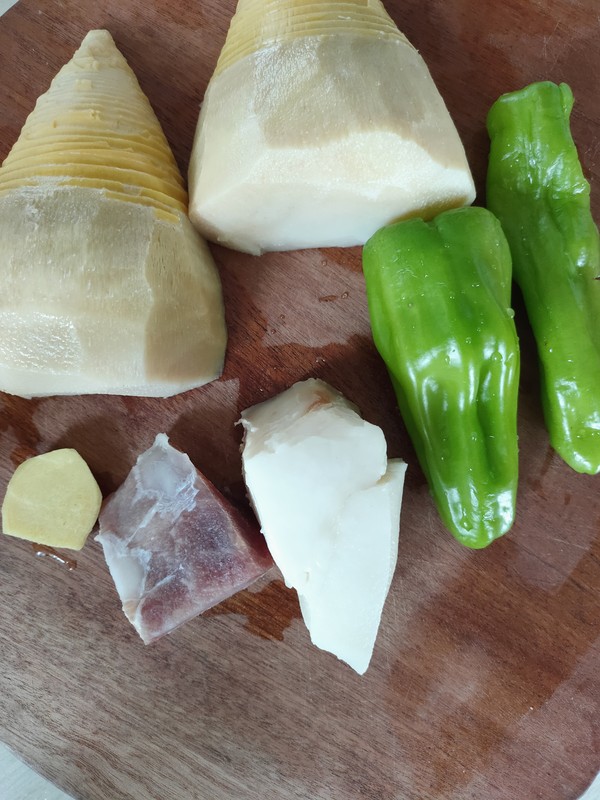 Bacon Winter Bamboo Shoots recipe