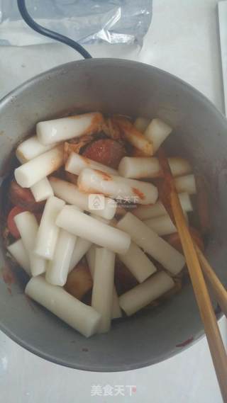 Korean Spicy Stir-fried Rice Cake recipe