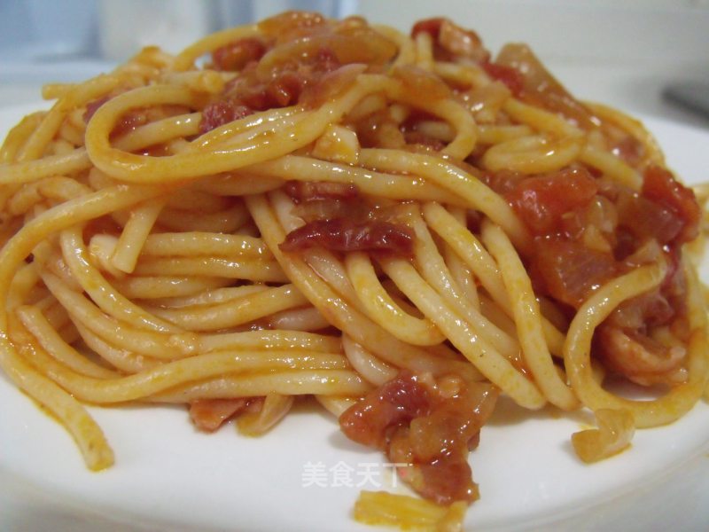 Tomato Bacon Pasta recipe