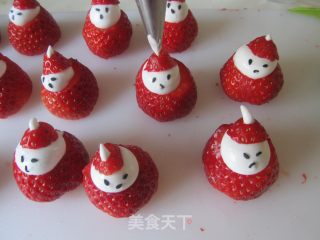 Santa Cupcakes recipe