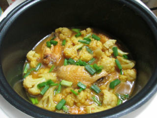 #trust of Beauty# Braised Cauliflower with Chinese Wings recipe