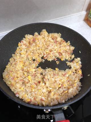 Golden Egg Fried Rice recipe