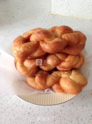 Fried Soft Twist recipe