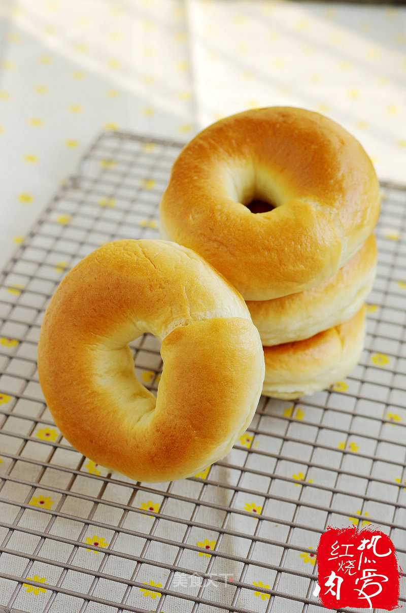 #aca烤明星大赛#——milk-flavored Bagels recipe