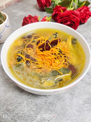 Cordyceps Black Chicken and Red Date Soup recipe