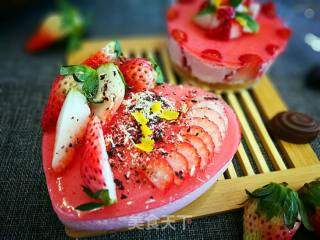 Strawberry Mousse Cake recipe