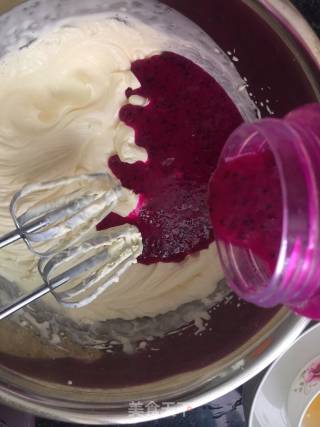 Dragon Fruit Mousse Cake recipe