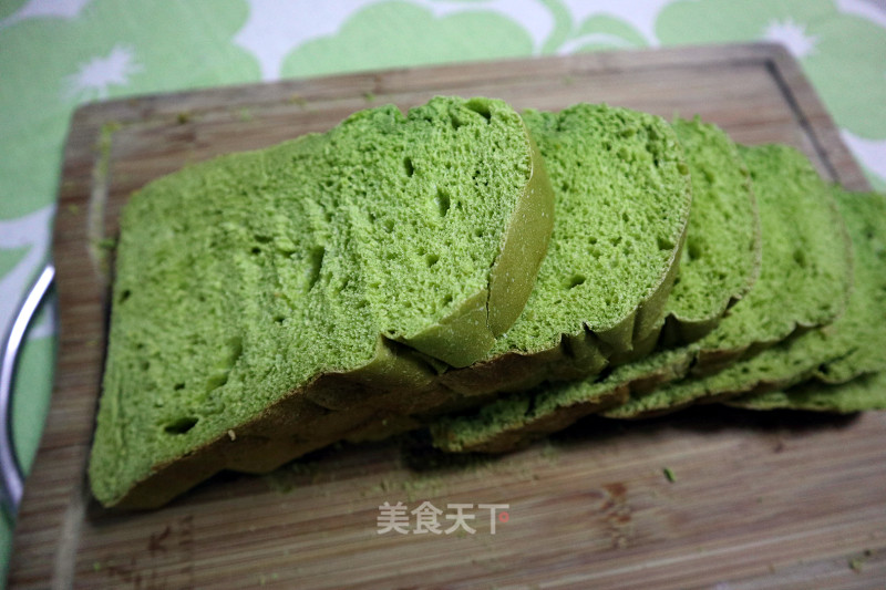 [spring Color] Spinach Toast recipe