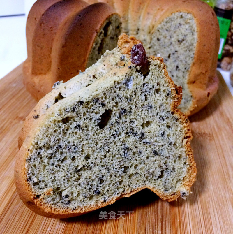 Coarse Grain Cake-buckwheat Black Sesame Chiffon Cake recipe