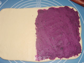 Change The Pattern to Make Bread——【purple French Fries】 recipe