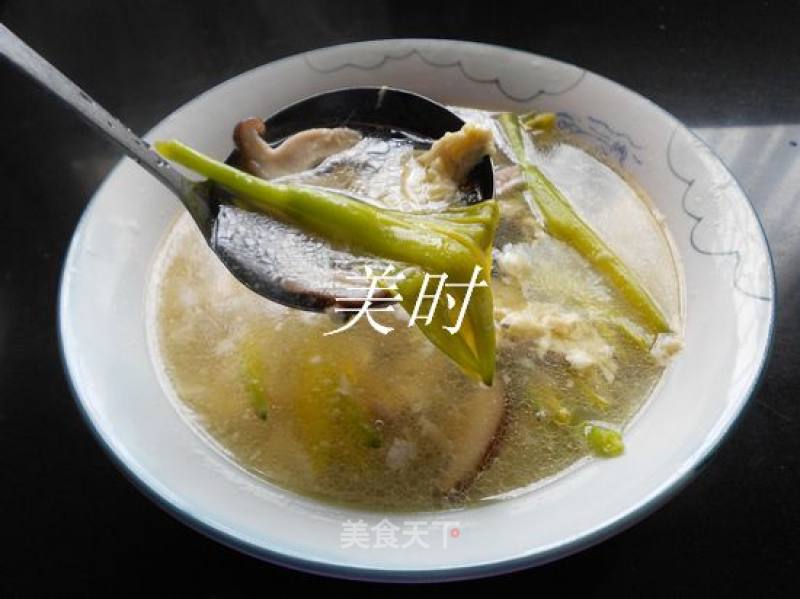 Daylily Mushroom Egg Soup recipe