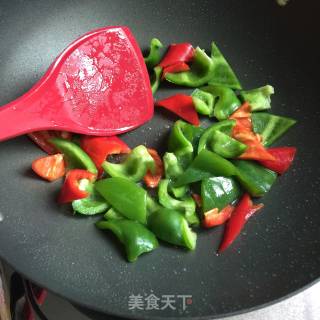 Stir-fried Beef with Seasoned Pepper recipe