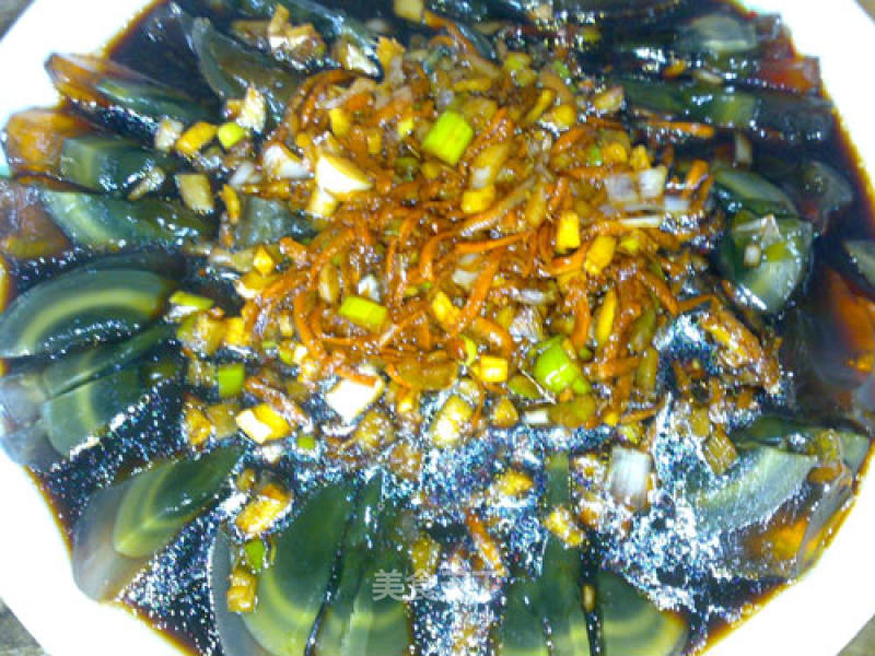 Preserved Egg with Cold Dressing recipe