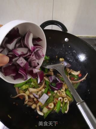 Spicy Fried Squid recipe