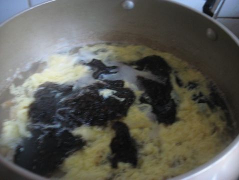 Seaweed and Mustard Egg Drop Soup recipe