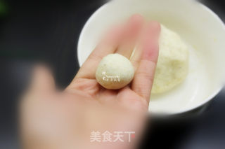 Potato Meatball Skewers with Salad Dressing recipe