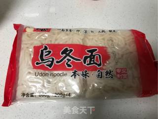 Roast Duck Fried Udon Noodles recipe