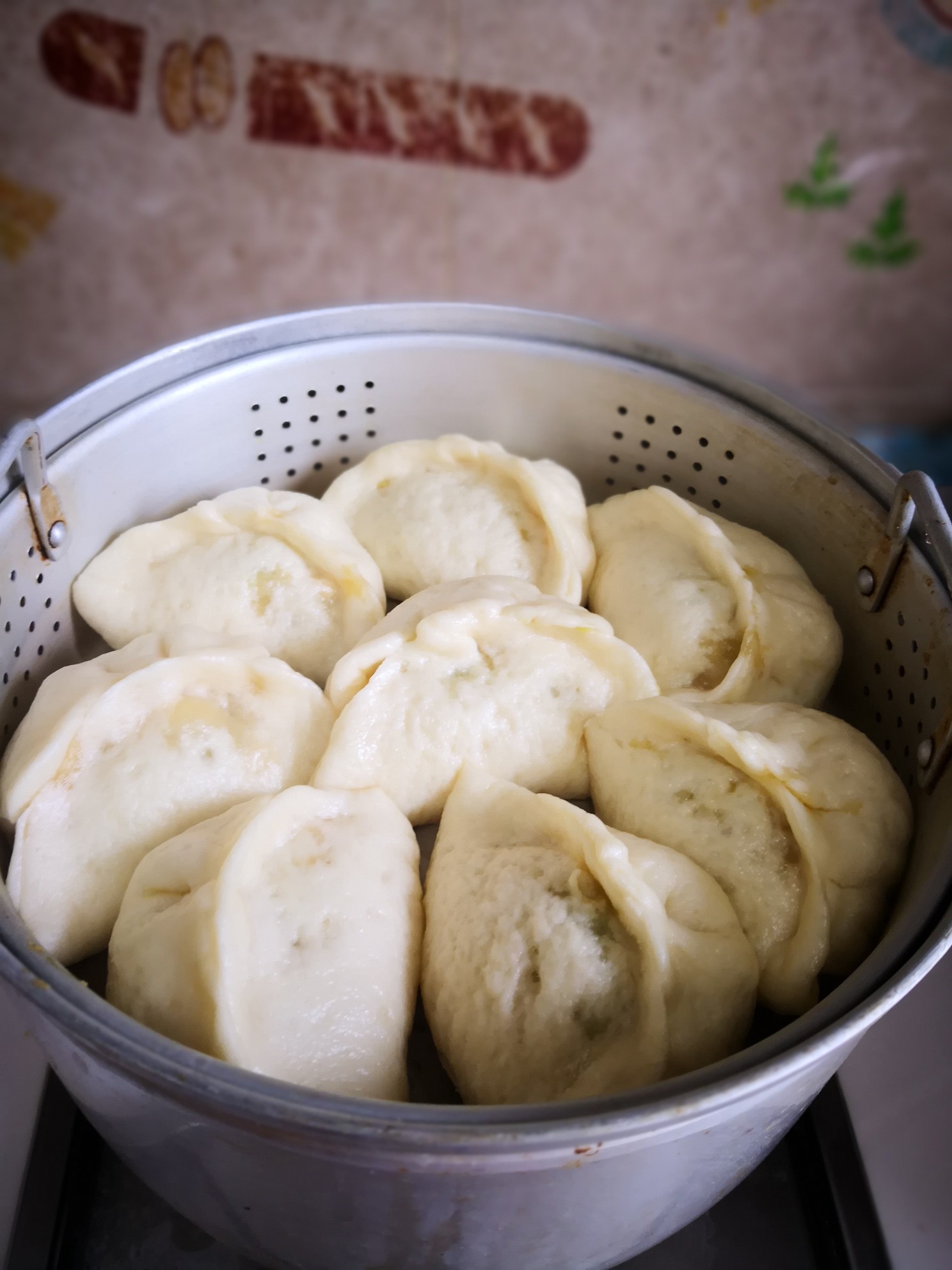 Cucumber and Egg Buns recipe