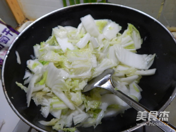 Braised Tofu with Cabbage Vermicelli recipe