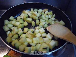 Pork Belly with Diced Eggplant recipe