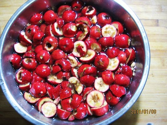 Microwave Version of Hawthorn Preserved Fruit recipe