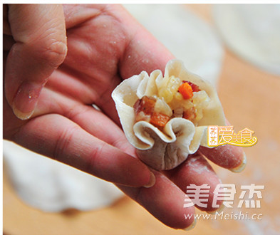 Steamed Glutinous Rice and Siu Mai recipe