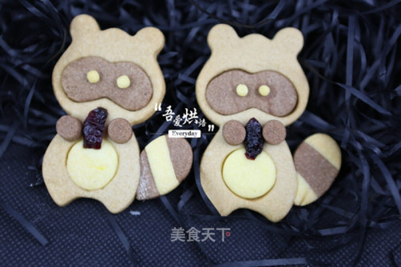 Little Raccoon Cookies—super Cute recipe