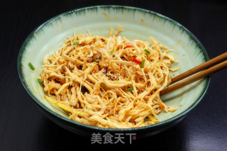 Sesame Oil Shredded Chicken Breast recipe