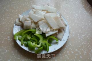 Fried Fungus with Yam recipe