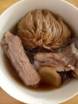 Stewed Pork Ribs with Hericium recipe