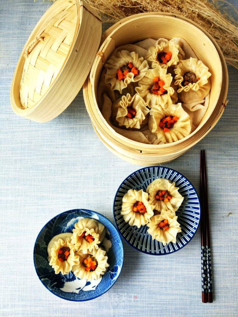 Mushroom Pork Shaomai recipe