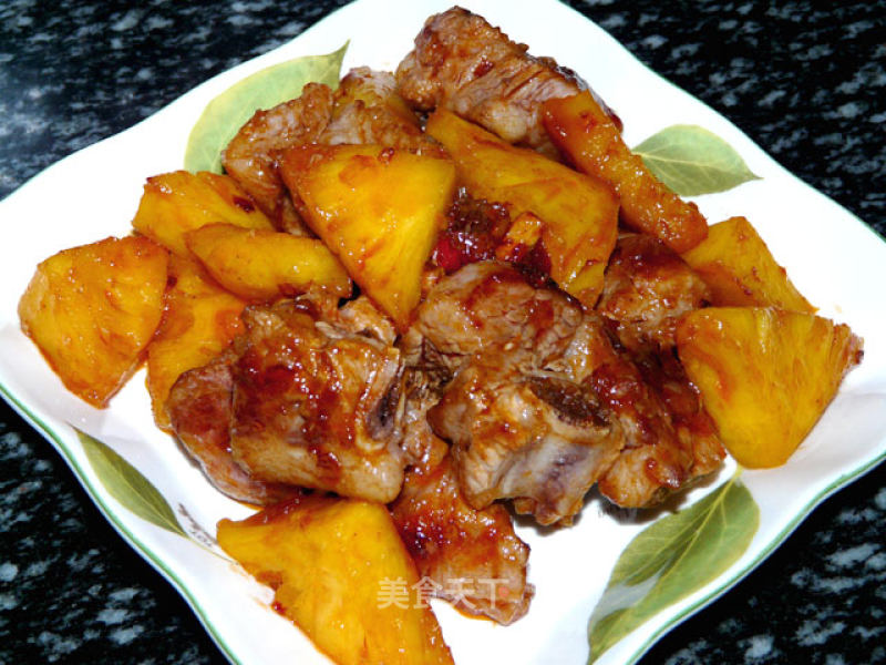 Pineapple Pork Ribs recipe