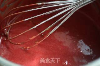 Red Velvet Pork Floss Cake Roll recipe
