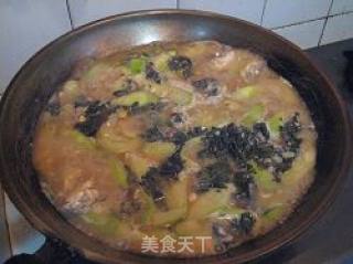 Loofah and Crucian Carp Casserole recipe