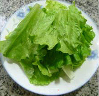 Lettuce and Meatball Ramen recipe