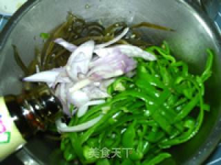 Green Pepper Kelp Shreds recipe