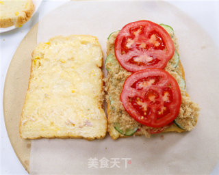 Tuna Floss Sandwich recipe