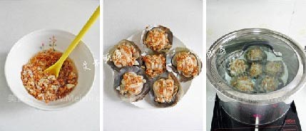 Steamed Scallops with Garlic recipe