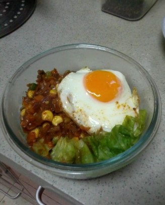 Sweet and Sour Sour Bibimbap recipe