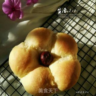 #aca Fourth Session Baking Contest# Making Erotic Bread with Flowers recipe