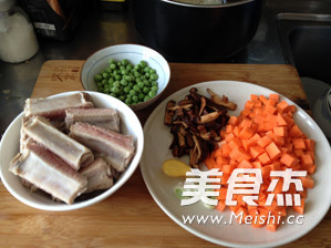 Ribs with Rice recipe