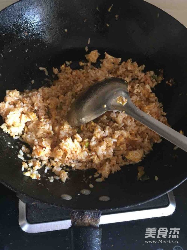 Spicy Cabbage Fried Rice recipe