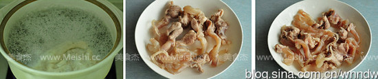 Braised Bamboo Shoots Tendons recipe