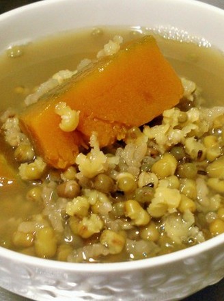 Pumpkin Mung Bean Soup
