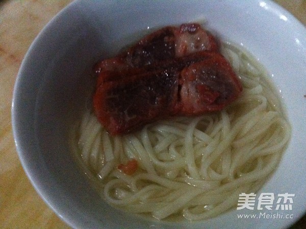 Lazy Char Siew Noodle recipe