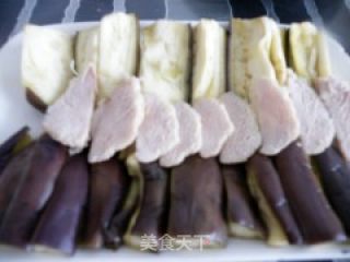 Garlic White Meat Eggplant recipe