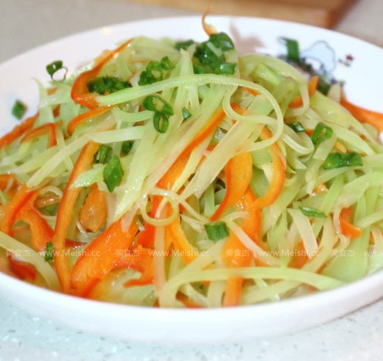 Salad Green Bamboo Shoots recipe